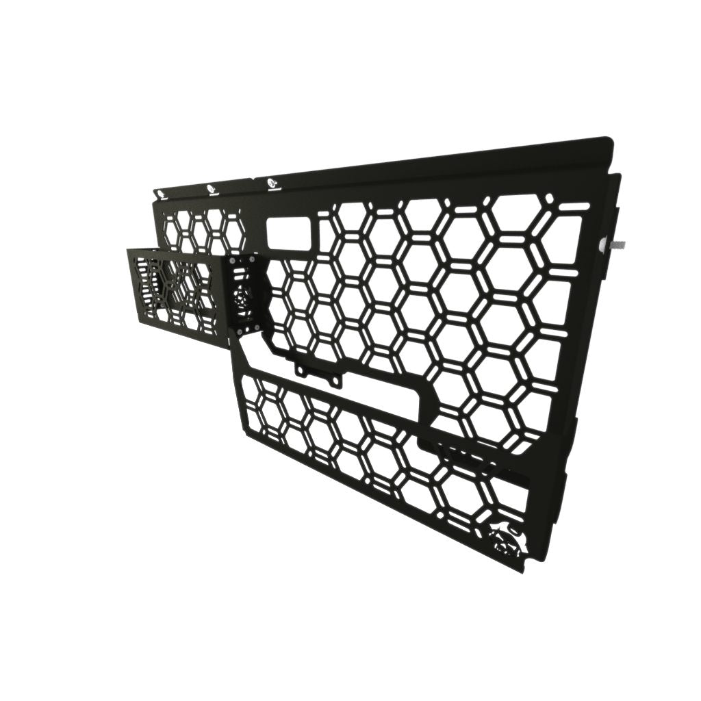 Molle Panel + Storage Pockets | Plastic Tub Liners with Factory Roller Shutter | Next Gen Ford Ranger 2022+ or  Volkswagen Amarok 23+