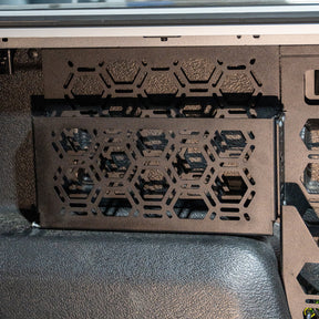Molle Panel + Storage Pockets | Plastic Tub Liners with Factory Roller Shutter | Next Gen Ford Ranger 2022+ or  Volkswagen Amarok 23+
