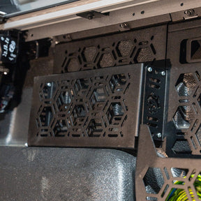 Molle Panel + Storage Pockets | Plastic Tub Liners with Factory Roller Shutter | Next Gen Ford Ranger 2022+ or  Volkswagen Amarok 23+
