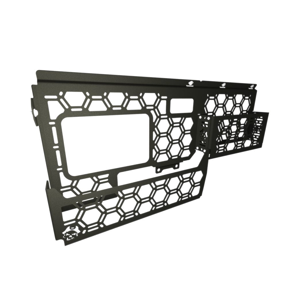 Molle Panel + Storage Pockets | Plastic Tub Liners with Factory Roller Shutter | Next Gen Ford Ranger 2022+ or  Volkswagen Amarok 23+