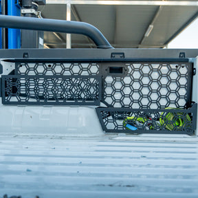 Molle Panel + Storage Pockets | Spray in Tub Liner | Next Gen Ford Ranger or Raptor 2022+ or Volkswagen Amarok 23+