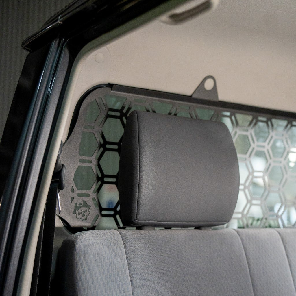 Rear Molle Window Panel For LandCruiser 79 Series Dual Cab
