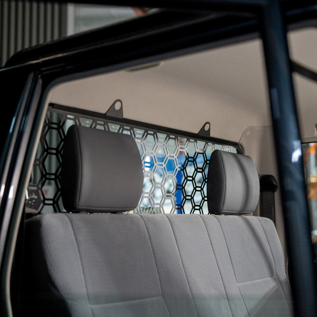 Rear Molle Window Panel For LandCruiser 79 Series Dual Cab
