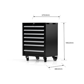 Rock RT-013 26" Steel Tool chest with 7 drawers