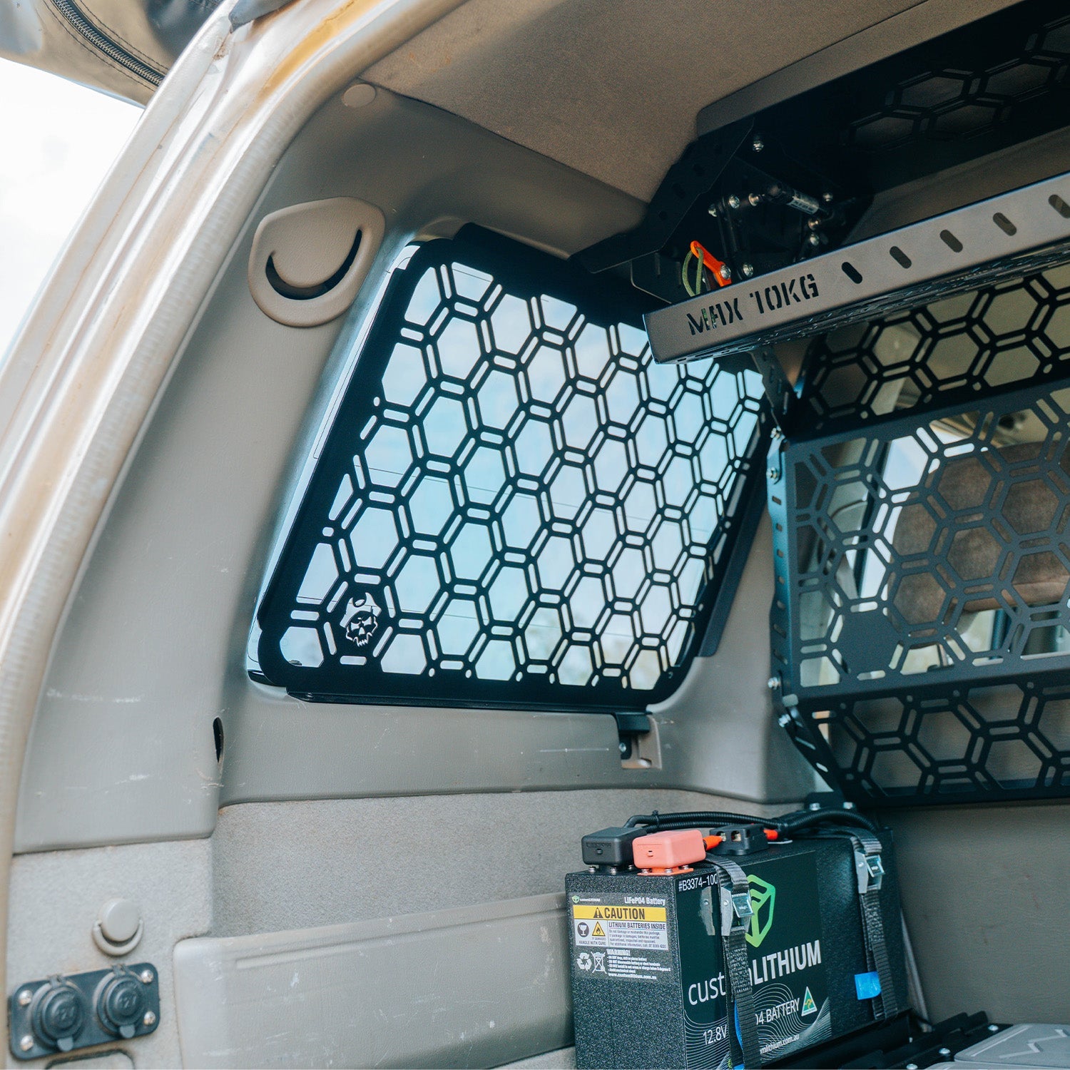 GU Patrol Side Window Molle Panels