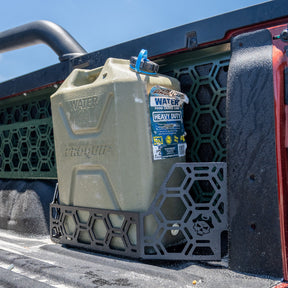 20L Jerry Can Holder Tub Mount To Suit Plastic Tub Liner For Next Gen Ford Ranger Or Raptor 2022+ / Volkswagen Amarok 2023+