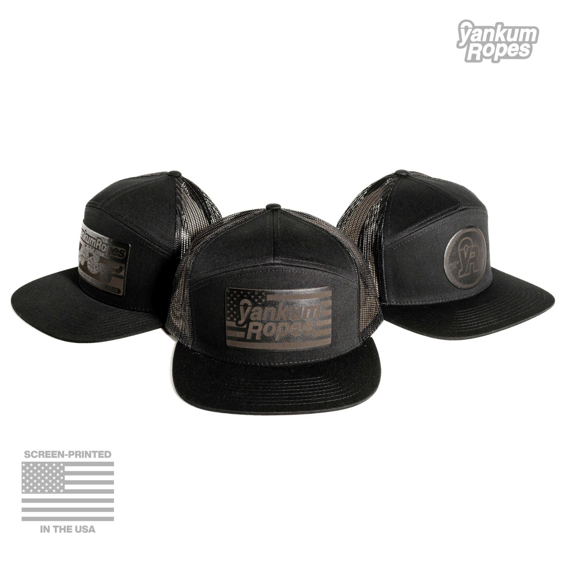 Yankum Blacked Out Patch Hat