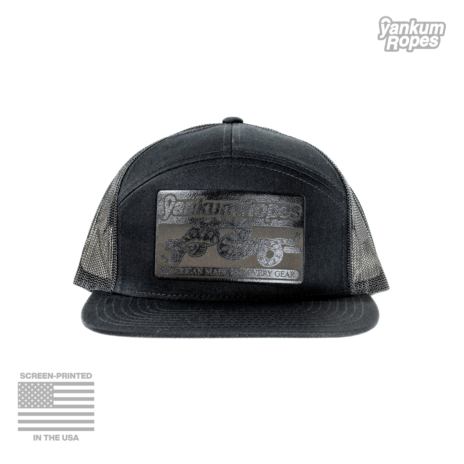 Yankum Blacked Out Patch Hat