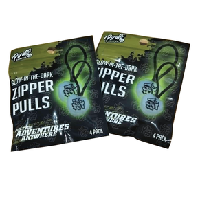 Glow-in-the-Dark Zipper Pulls