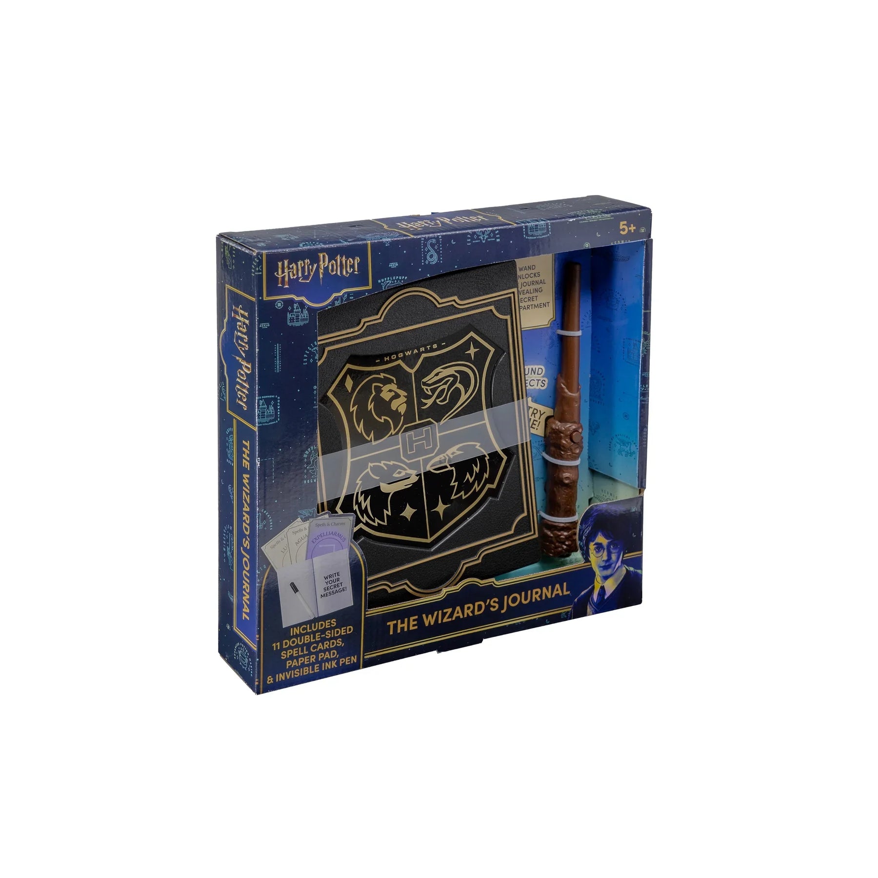 Harry Potter House Crests Playing Cards & Digital Wizard's Journal Bundle