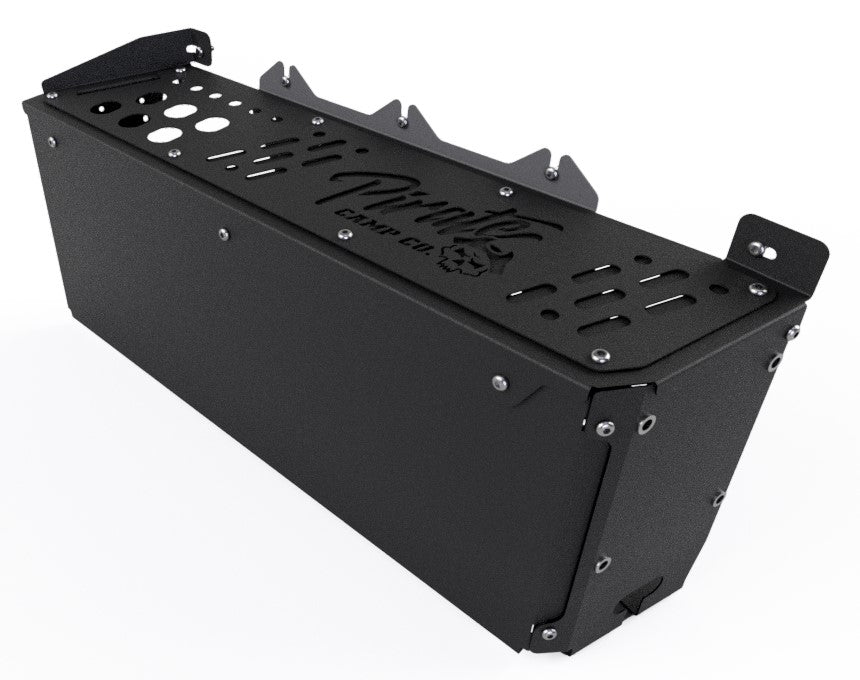 Cargo Bay Auxiliary Battery Mount With Power Panel For Jimny JB74