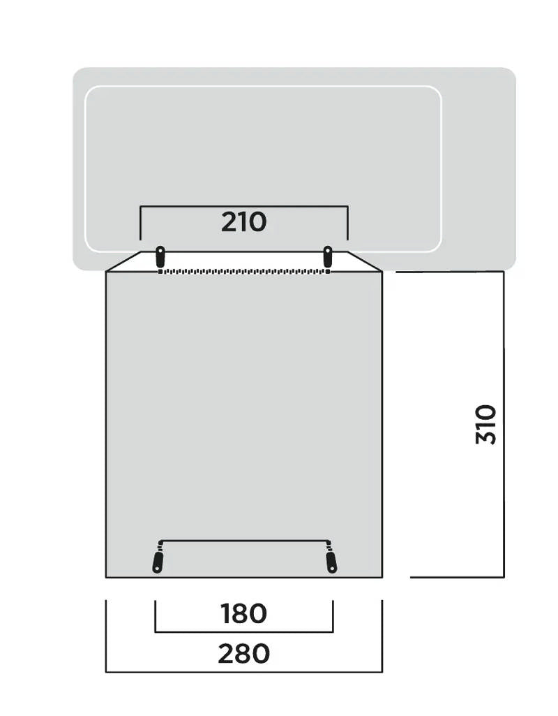 Easy Camp Utne Drive Away Awning (2026)