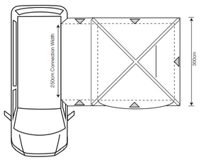Outdoor Revolution Cayman Air Low Drive Away Awning 2026 Includes Free Footprint