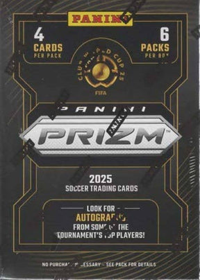 2025 Panini Prizm FIFA Club World Cup Soccer 24ct. Blaster Box - Sealed