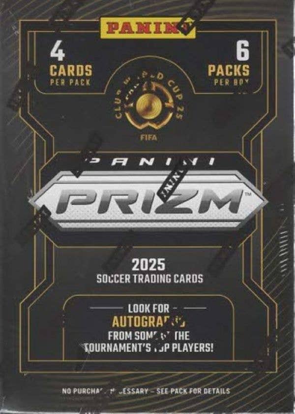 2025 Panini Prizm FIFA Club World Cup Soccer 24ct. Blaster Box - Sealed