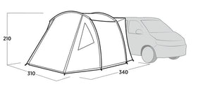 Easy Camp Vehicle Awning Eidfjord Drive Away Awning 2026