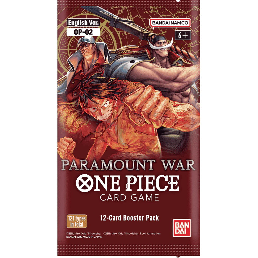 One Piece CG - Paramount War - English Booster Pack (OP-02)