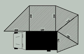 270 PLUS AWNING WITH D ZIPPER