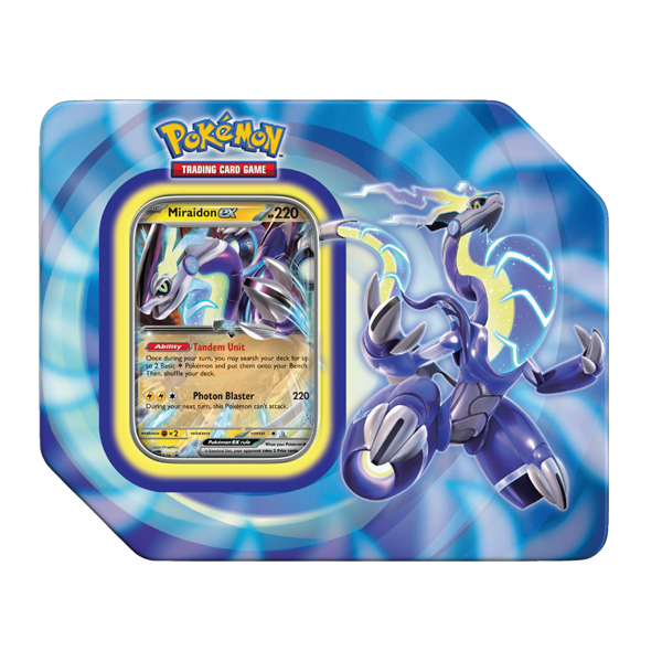Pokemon Paldea Legends Tins - Miraidon ex