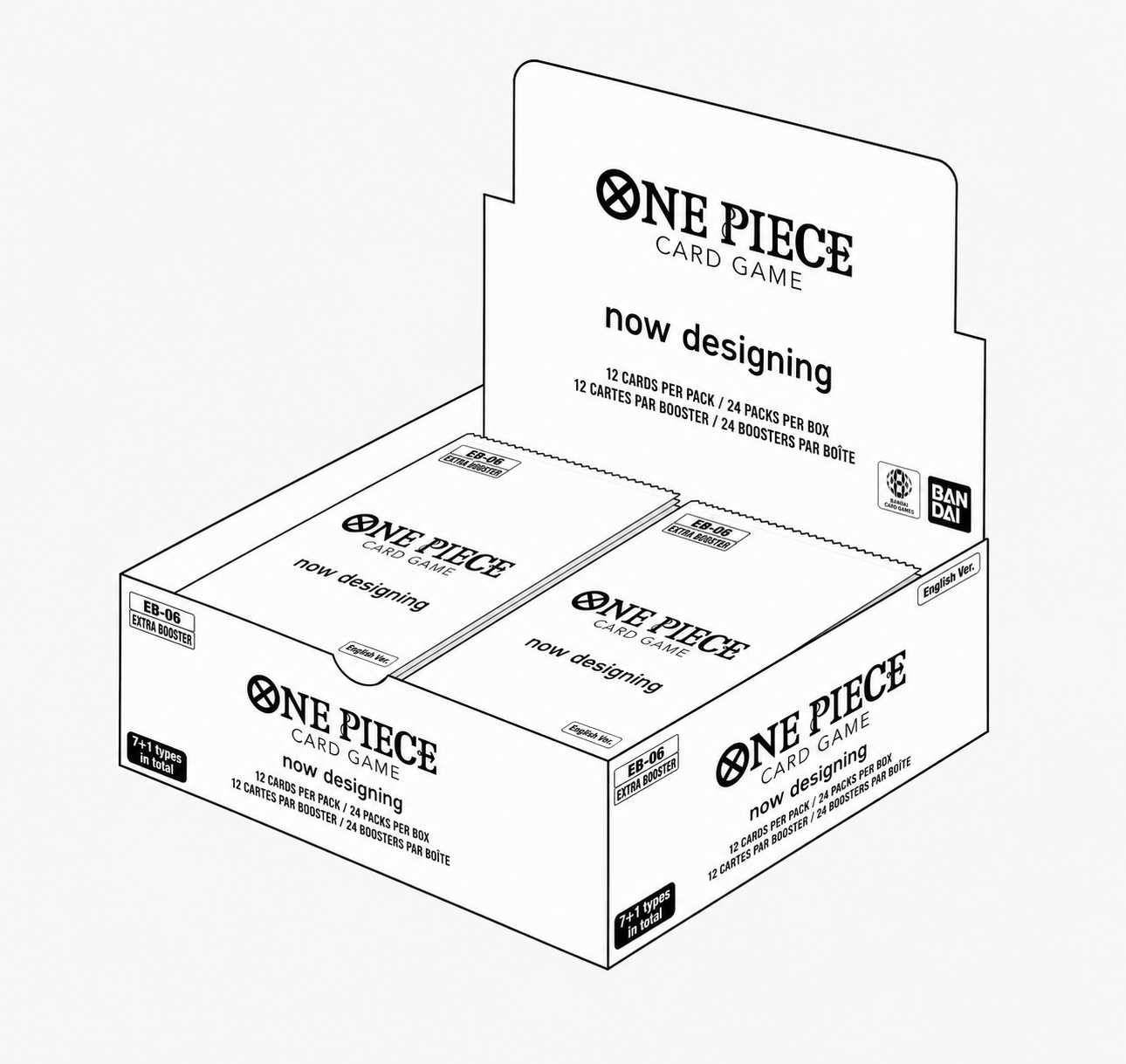 Pre-Order - One Piece CG - English Booster Box EB-06 - (Jan 29th 2027)