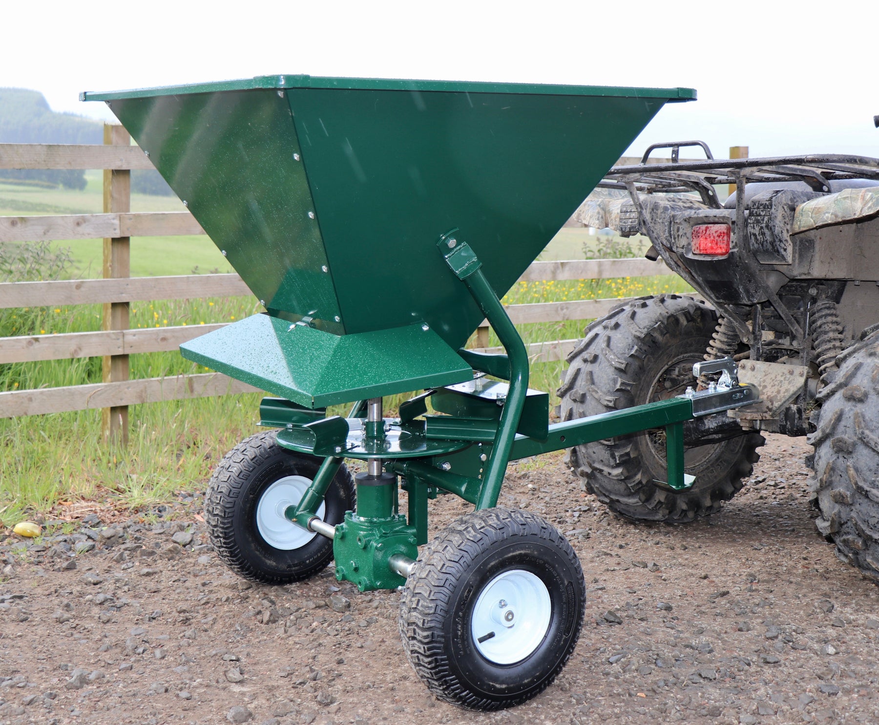 ATV 350lb Towable Spreader