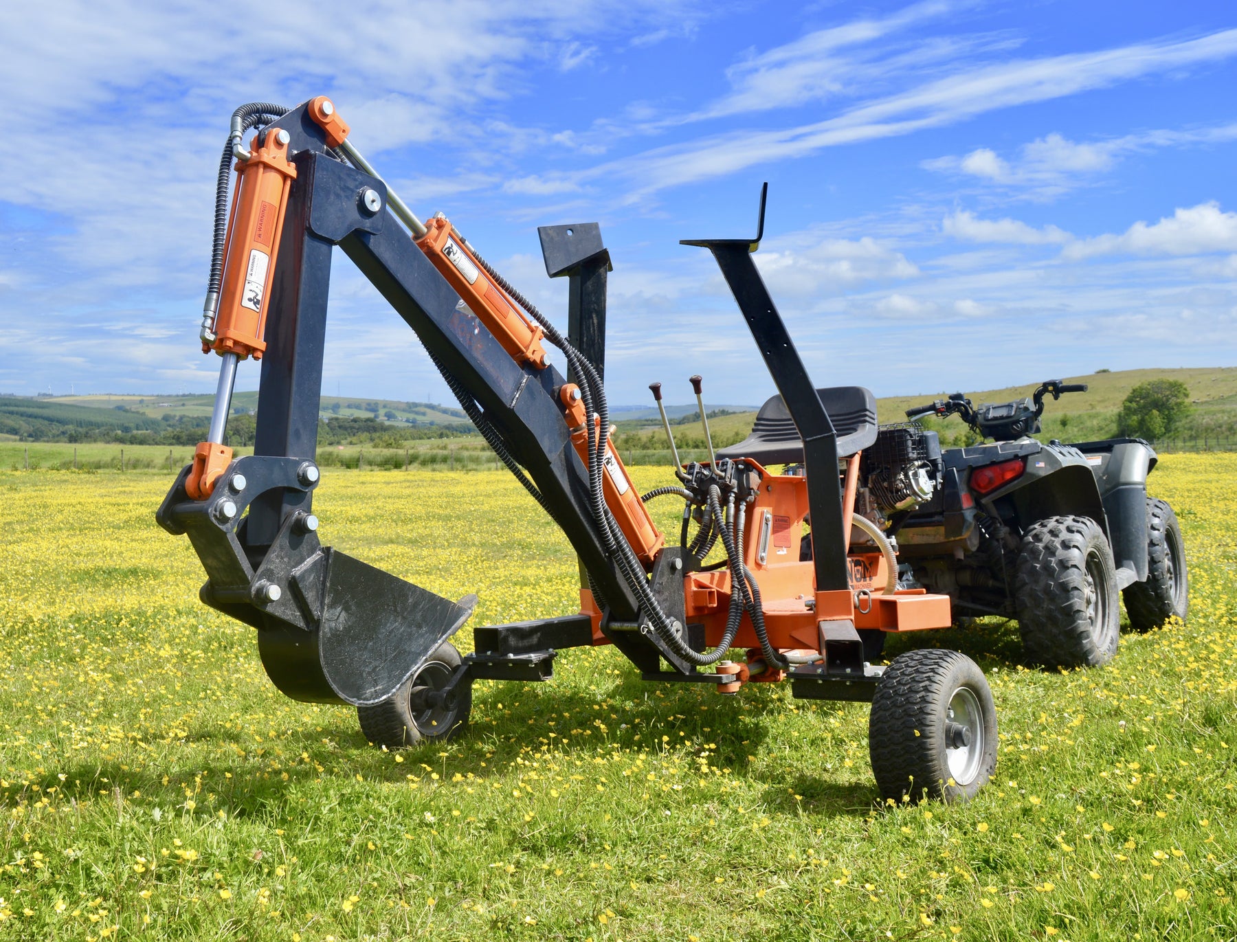Rock Backhoe / Mini Excavator