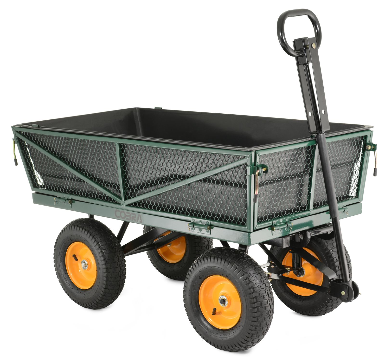 Cobra GCT300MP Garden Cart with Drop-Down Sides (300kg)