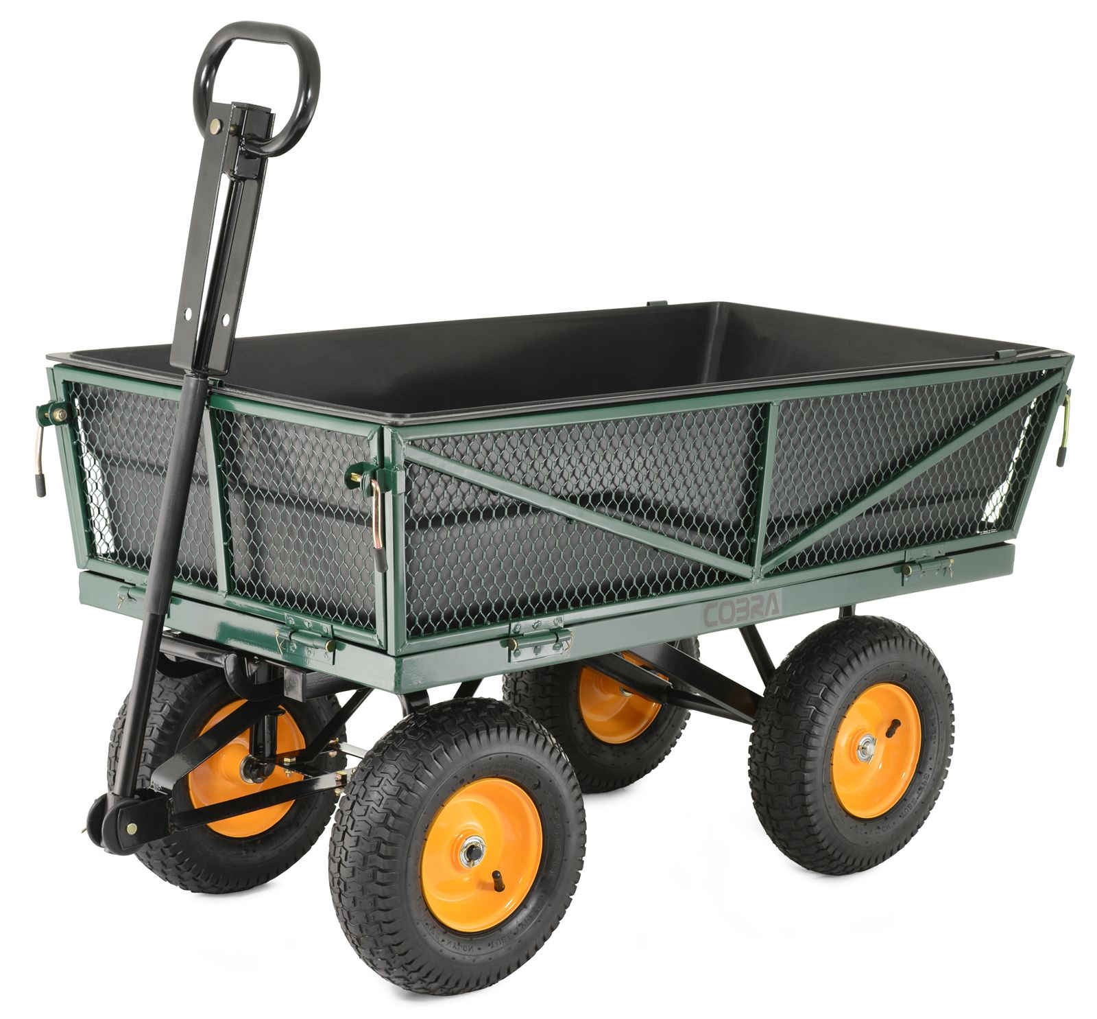 Cobra GCT300MP Garden Cart with Drop-Down Sides (300kg)