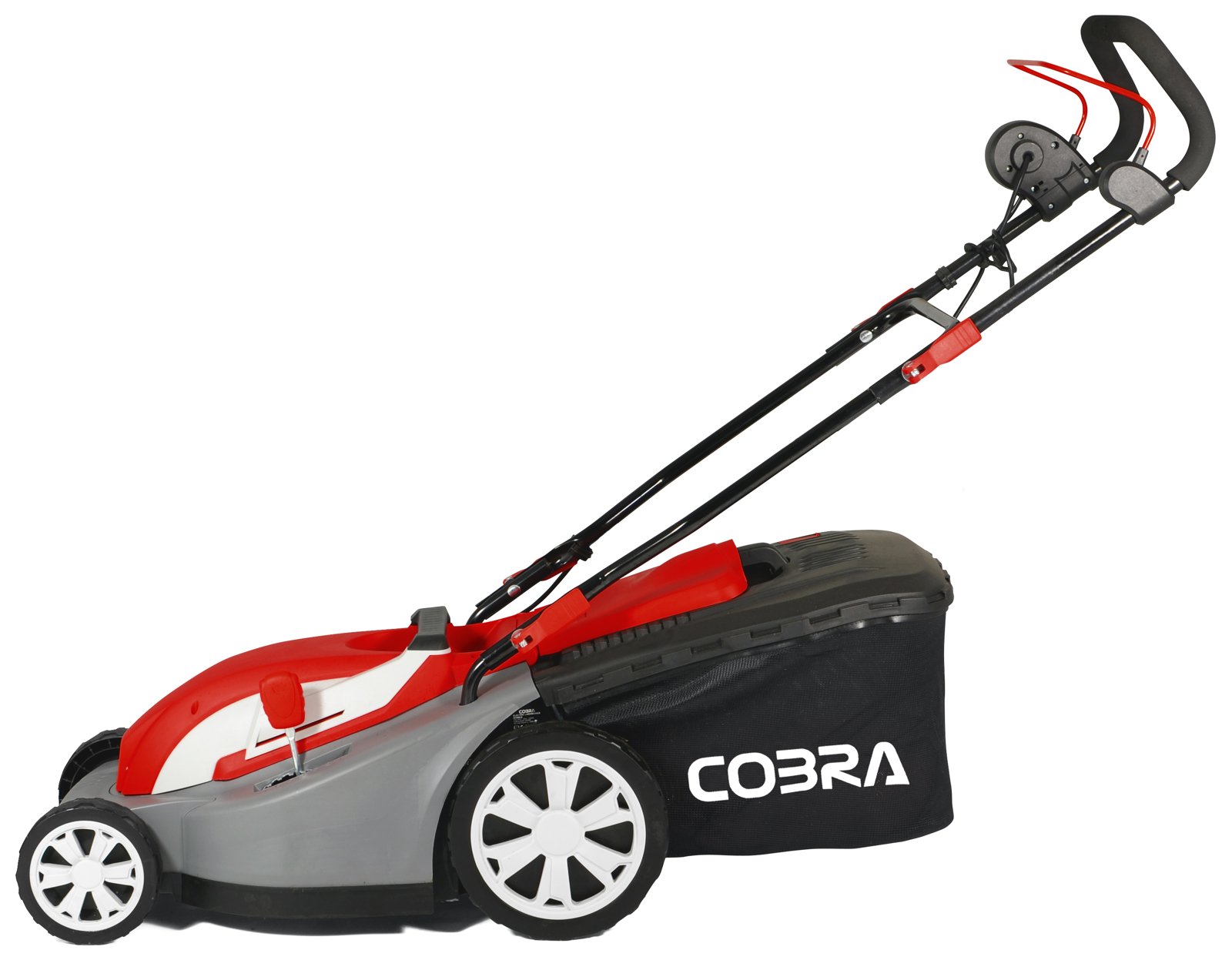 Cobra GTRM34 34cm Electric Lawnmower with Rear Roller