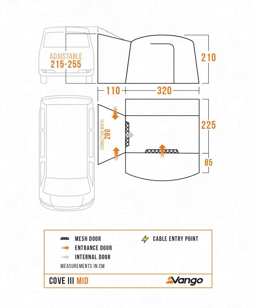 Vango Cove III Mid Air Drive Away Awning 2026