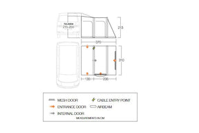 Vango Kela Pro Air Mid Drive Away Awning