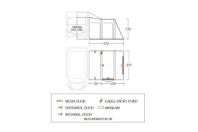 Vango Kela Pro Air Tall Drive Away Awning