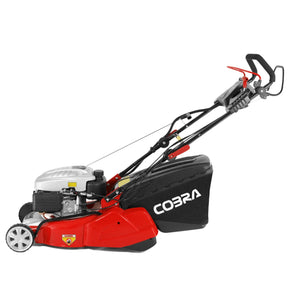 Cobra RM40SPCE 16" Electric Start Petrol Powered Self Propelled Rear Roller Lawnmower