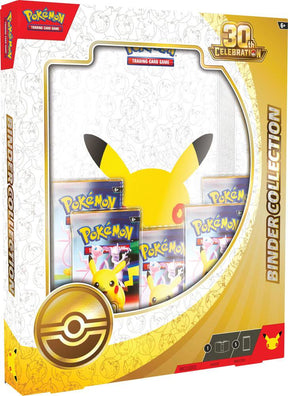 Pokémon TCG: 30th Celebration Binder Collection (4-Pocket Portfolio Binder & 4 Booster Packs) - (PREORDER - Release Date Oct. 02, 2026)