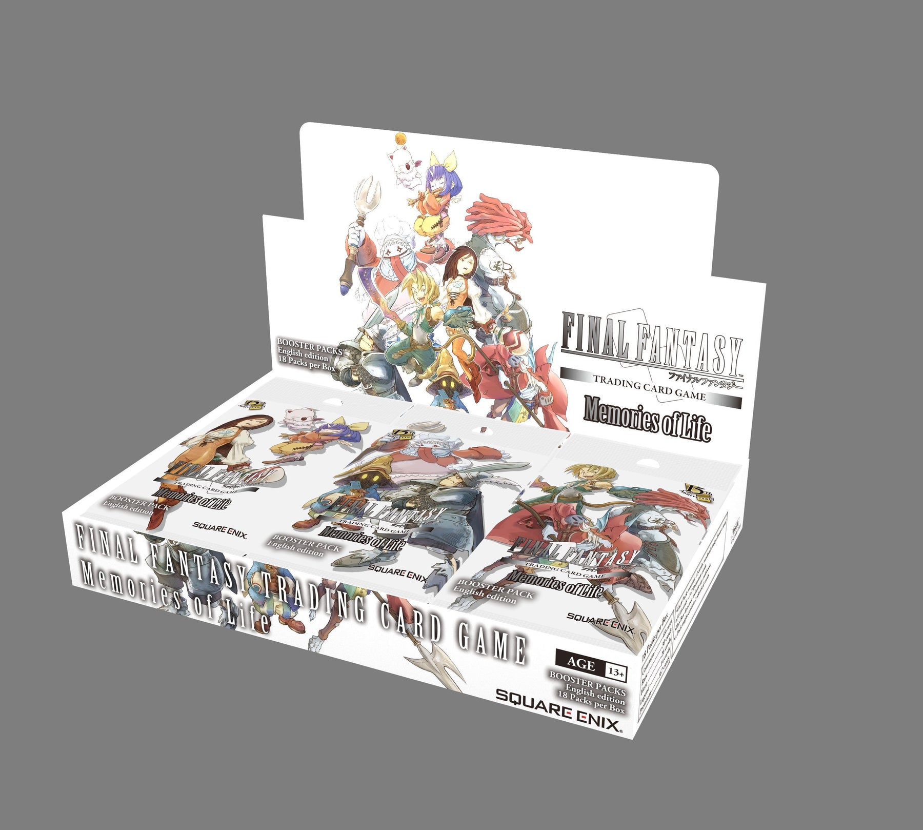 Final Fantasy TCG Memories of Life Booster Box OPUS 30 10th Anniversary Trading Card Game Display with Full-Art Premium Cards & Exclusive Shantotto Collector Card (PREORDER - Release Date Nov. 13, 2026)