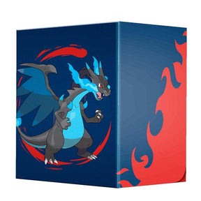 Ultra Pro Pokémon Mega Charizard X 100+ Deck Box for Trading Cards | Official Pokémon TCG Deck Box | Holds 100 Double-Sleeved Standard Cards | Includes Matching Deck Divider | Acid-Free & Non-PVC (PREORDER - Release Date August 2026)