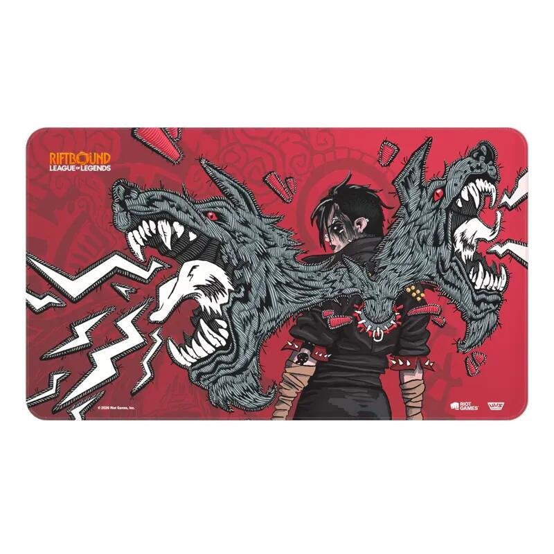 Riftbound League of Legends TCG Unleashed Vi Art Playmat Trading Card Game Mat (PRE-ORDER)