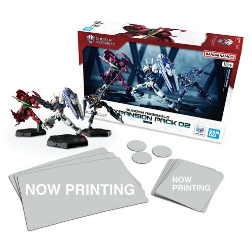 Bandai Hobby Gunpla Gundam Assemble 02 Expansion Pack Model Kit – Mini Gundam Figure Add-On Set, Detailed Gunpla Assembly Kit, Anime Mecha Collectible for Fans (PRE-ORDER NOVEMBER)
