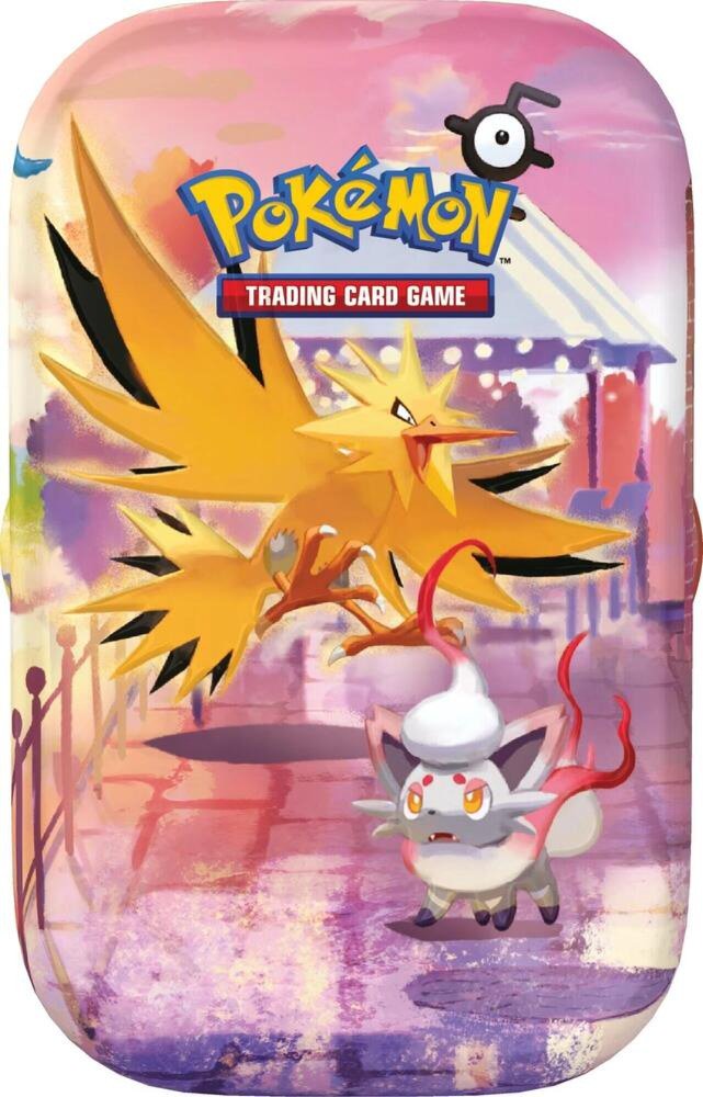 Pokémon TCG 30th Celebration Mini Tin Zapdos | Includes 2 Booster Packs, Sticker Sheet, Pokémon Art Card & Code Card for Pokémon TCG Live | Collectible Trading Card Game Tin (PREORDER - Release Date August 7, 2026)