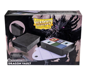 Dragon Shield Dragon Vault Black & Lilac Deck Box Storage Case with Dragon Lock Magnetic System for Trading Card Games, Premium Card Organizer Compatible with Dragon Boxes (PREORDER - Release Date July 10, 2026)