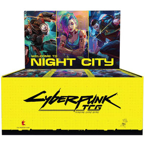 Cyberpunk TCG Retail Booster Box 24 Packs – Sci-Fi Trading Card Game Booster Display, Collectible Cards, Deck Building Strategy Game for Players and Collectors (PRE-ORDER OCTOBER)