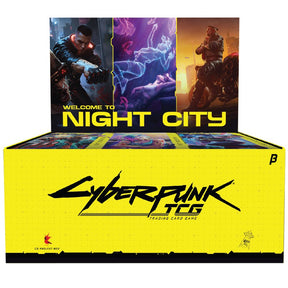 Cyberpunk TCG Beta Booster Box (36 Packs) – Trading Card Game Booster Set, Collectible Cards, Futuristic Strategy Deck Building Game, Limited Beta Edition (PRE-ORDER OCTOBER)