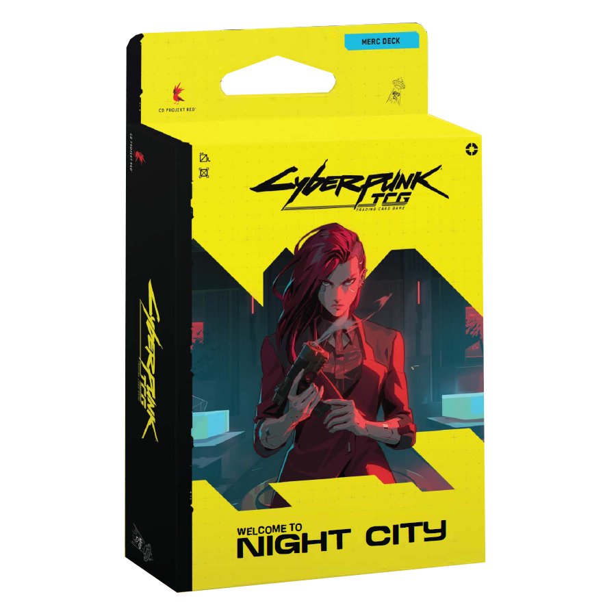 Cyberpunk TCG The Heist Starter Deck (6CT) – Ready-to-Play Trading Card Game, Complete Deck, Cyberpunk Strategy Card Game for Collectors & Competitive Players (PRE-ORDER OCTOBER)