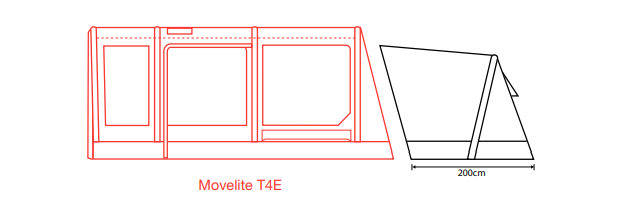 Outdoor Revolution Movelite PC Annexe