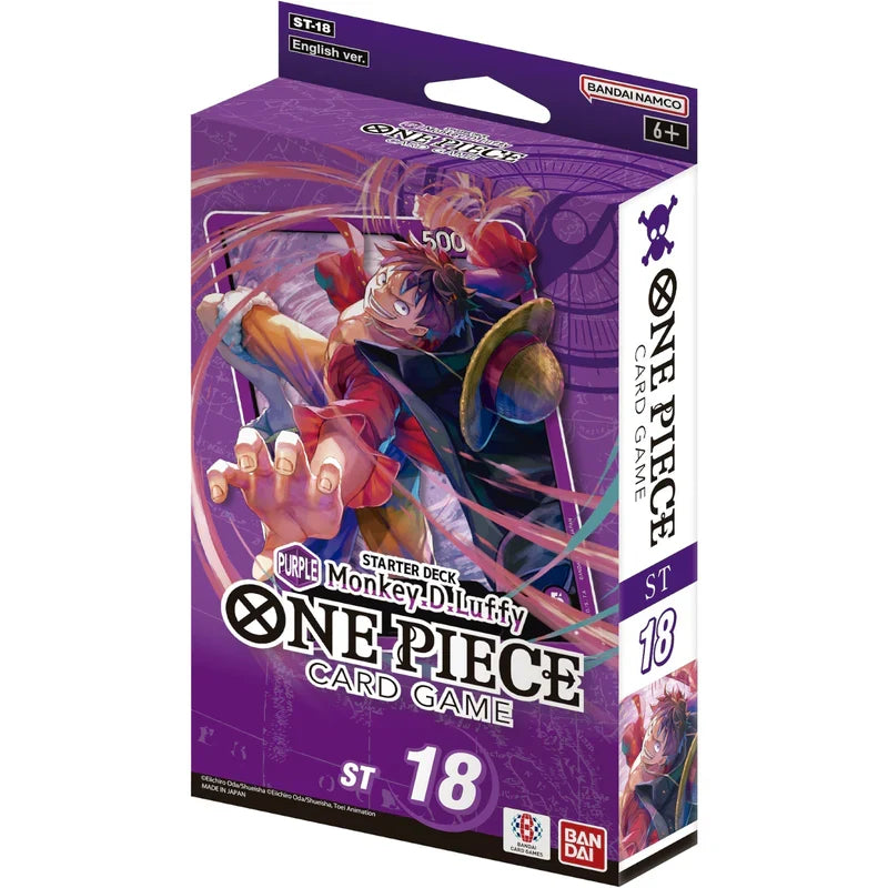 One Piece CG - Purple Monkey.D.Luffy - Starter Deck (ST-18)