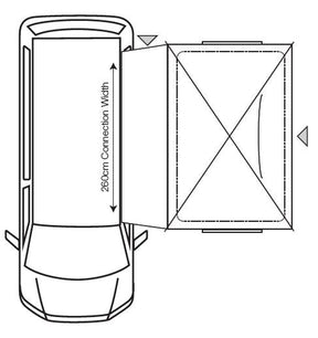 Outdoor Revolution Cayman Cuda F/G Awning (180-240)