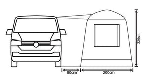 Outdoor Revolution Cayman Cuda F/G Awning (180-240)