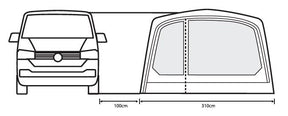 Outdoor Revolution Movelite T3E PC Drive Away Awning