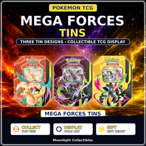 Pokémon TCG Mega Forces Tin Assorted Random Art - 1 Tin