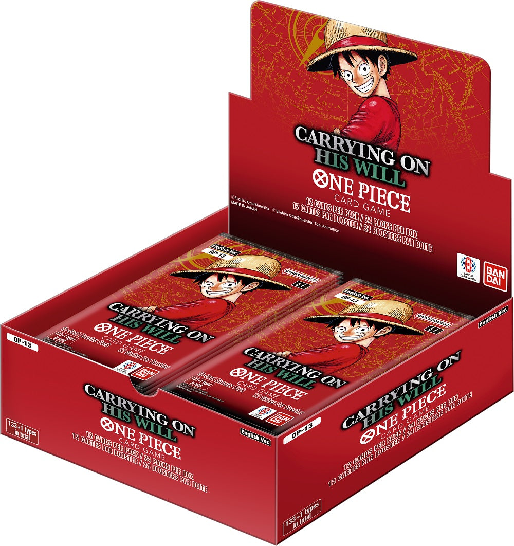 One Piece CG - Carrying On His Will - English Booster Box (OP-13)